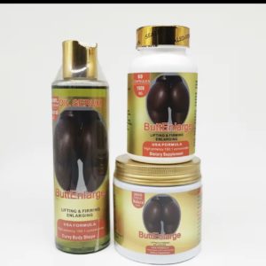 Pack 3 Booty Maca : Oil Serum, Cream & Curve